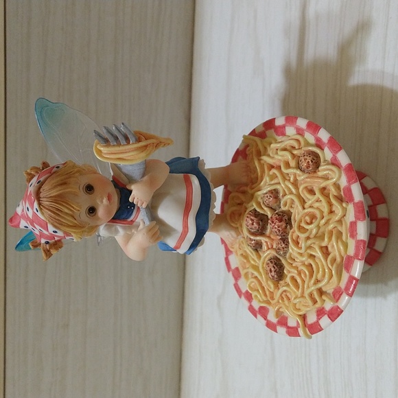 RARE 2006 My Little Kitchen Fairies "Spaghetti Fairie" - Picture 2 of 5